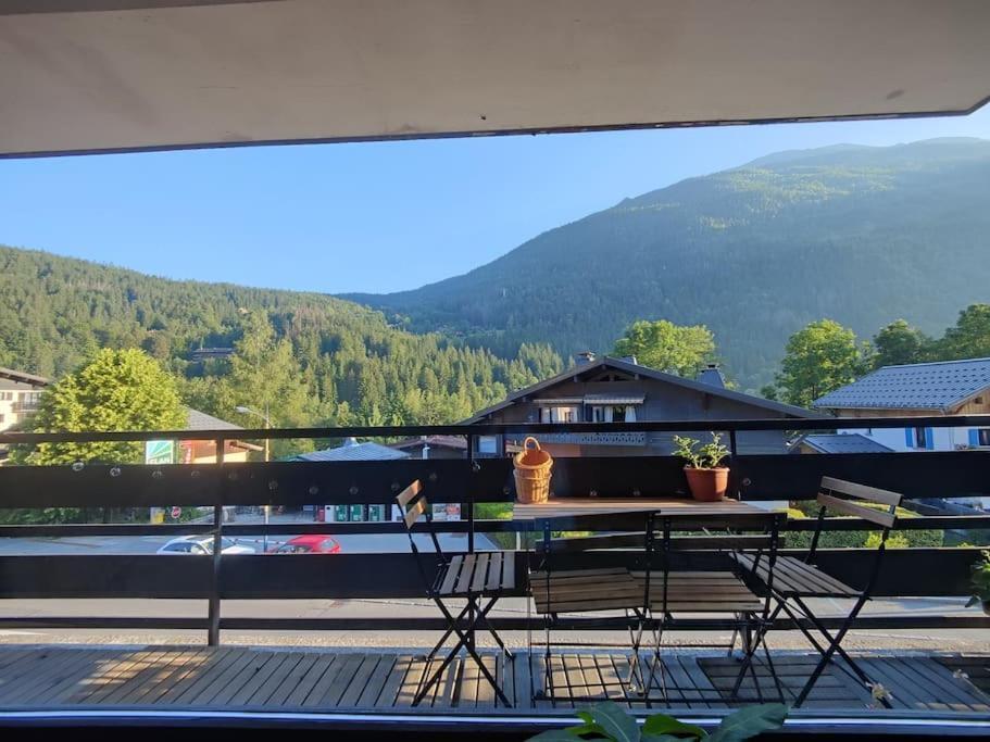 Apartement Vue Montage Magnifique 2Ch 5Mn Piste 3 Les Houches Kültér fotó