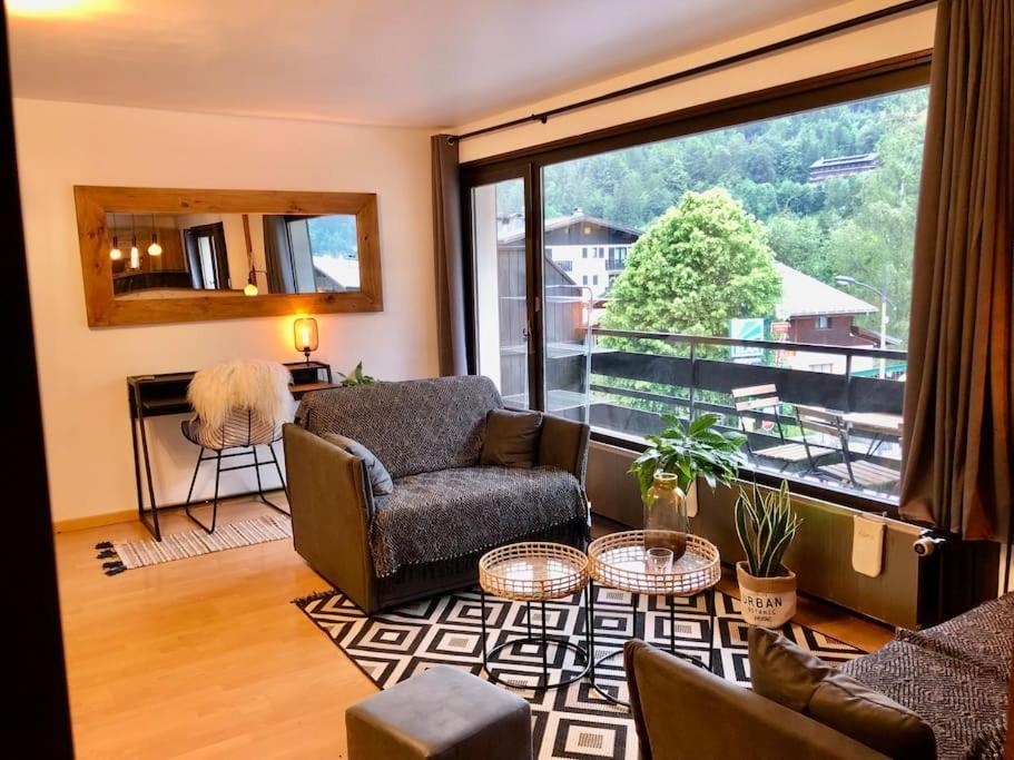 Apartement Vue Montage Magnifique 2Ch 5Mn Piste 3 Les Houches Kültér fotó